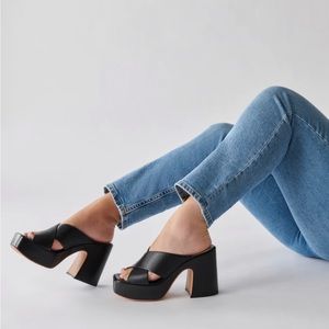 Dolce Vita Wonder Heel - onyx leather